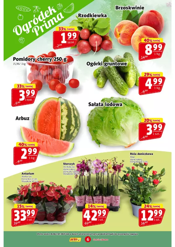 Prim Market - gazetka promocyjna Gazetka od czwartku 26.06 do środy 02.07 - strona 6