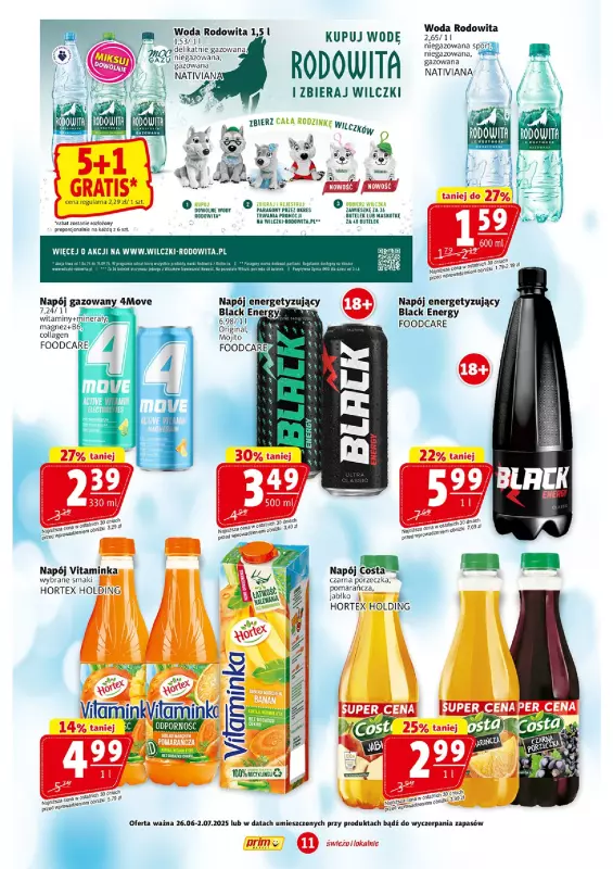 Prim Market - gazetka promocyjna Gazetka od czwartku 26.06 do środy 02.07 - strona 11