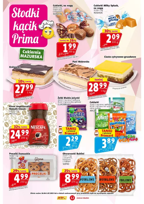 Prim Market - gazetka promocyjna Gazetka od czwartku 26.06 do środy 02.07 - strona 12
