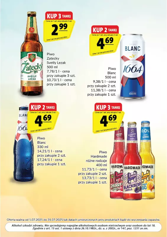 Prim Market - gazetka promocyjna Oferta alkoholowa  do czwartku 31.07 - strona 10