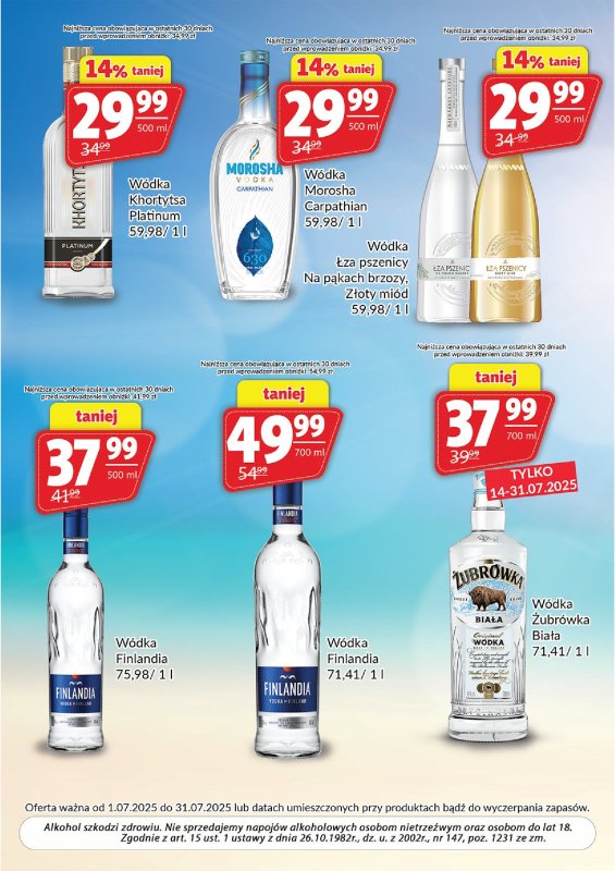 Prim Market - gazetka promocyjna Oferta alkoholowa  do czwartku 31.07 - strona 6