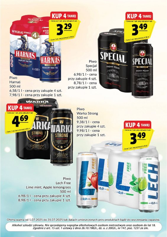 Prim Market - gazetka promocyjna Oferta alkoholowa  do czwartku 31.07 - strona 9