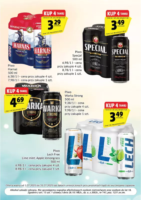 Prim Market - gazetka promocyjna Oferta alkoholowa  do czwartku 31.07 - strona 9