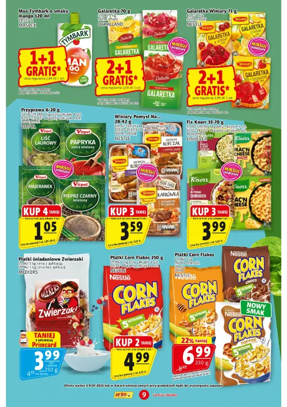 Prim Market - gazetka promocyjna Gazetka od czwartku 03.07 do środy 09.07 - strona 9