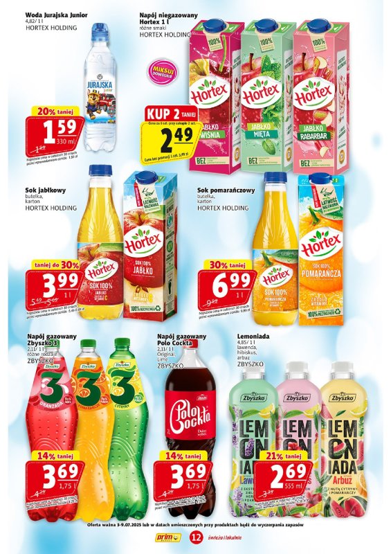 Prim Market - gazetka promocyjna Gazetka od czwartku 03.07 do środy 09.07 - strona 12