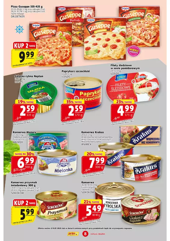 Prim Market - gazetka promocyjna Gazetka od czwartku 03.07 do środy 09.07 - strona 8