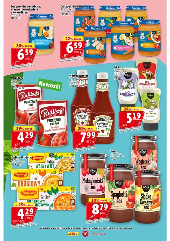 Prim Market - gazetka promocyjna Gazetka od czwartku 03.07 do środy 09.07 - strona 10
