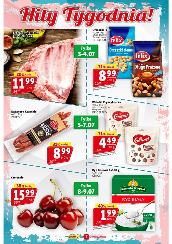 Prim Market - gazetka promocyjna Gazetka od czwartku 03.07 do środy 09.07 - strona 7