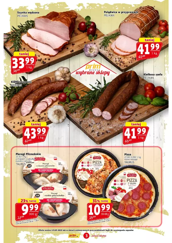 Prim Market - gazetka promocyjna Gazetka od czwartku 03.07 do środy 09.07 - strona 3