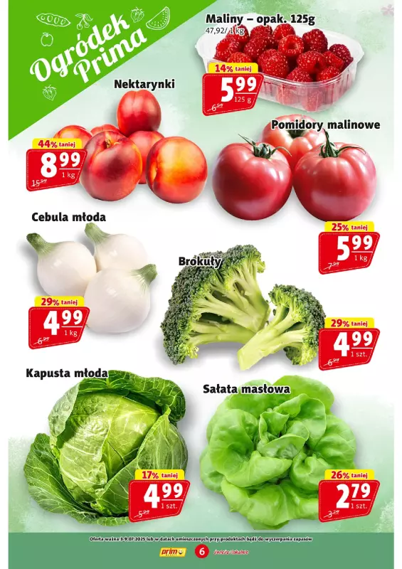Prim Market - gazetka promocyjna Gazetka od czwartku 03.07 do środy 09.07 - strona 6
