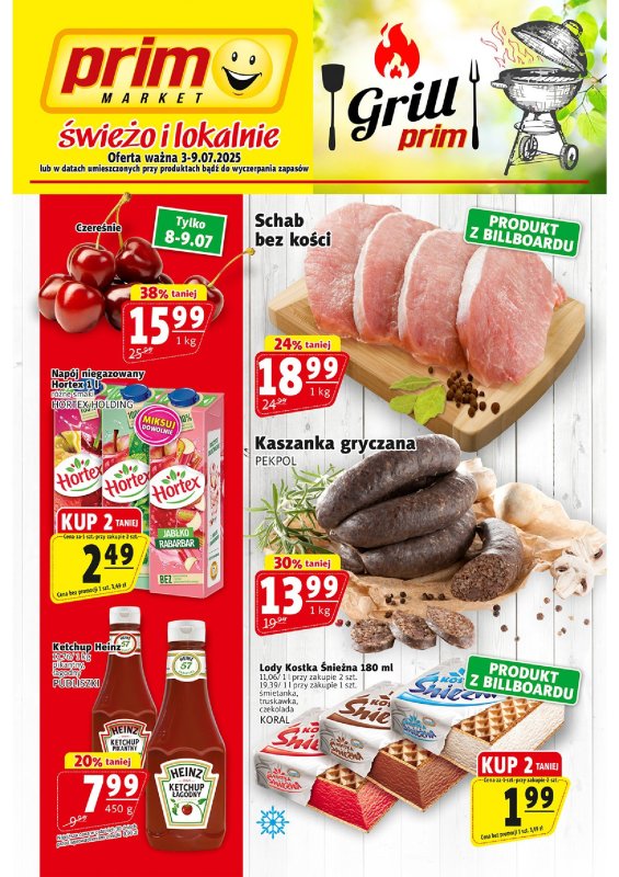 Prim Market - gazetka promocyjna Gazetka od czwartku 03.07 do środy 09.07