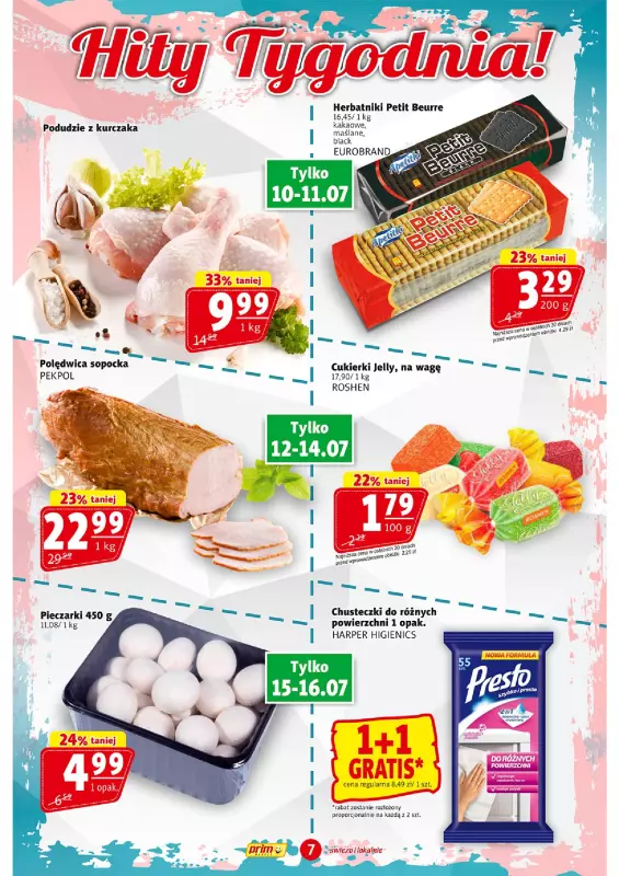 Prim Market - gazetka promocyjna Gazetka od czwartku 10.07 do środy 16.07 - strona 7