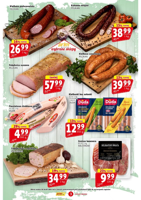 Prim Market - gazetka promocyjna Gazetka od czwartku 10.07 do środy 16.07 - strona 3