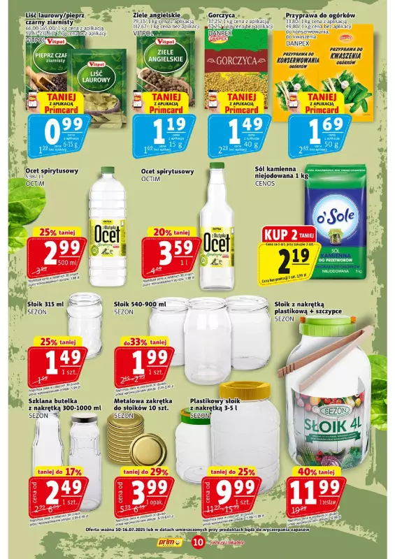 Prim Market - gazetka promocyjna Gazetka od czwartku 10.07 do środy 16.07 - strona 10