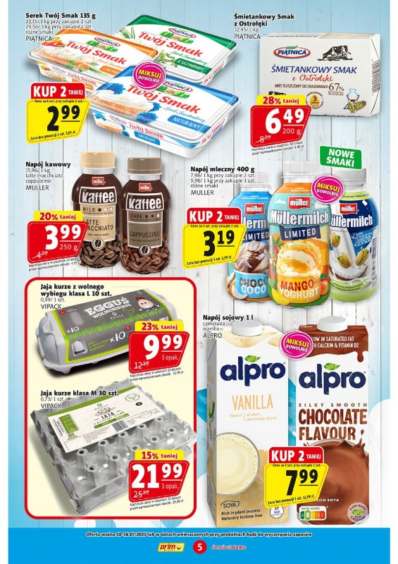 Prim Market - gazetka promocyjna Gazetka od czwartku 10.07 do środy 16.07 - strona 5