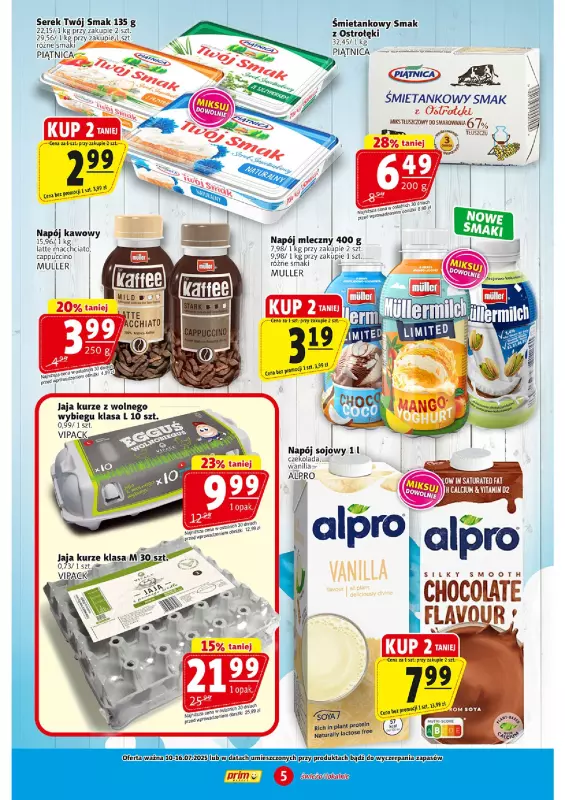 Prim Market - gazetka promocyjna Gazetka od czwartku 10.07 do środy 16.07 - strona 5