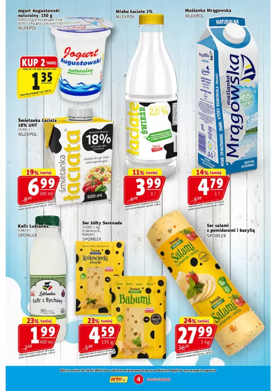 Prim Market - gazetka promocyjna Gazetka od czwartku 10.07 do środy 16.07 - strona 4