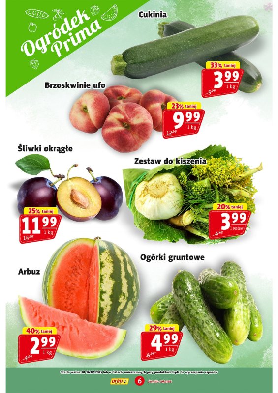 Prim Market - gazetka promocyjna Gazetka od czwartku 10.07 do środy 16.07 - strona 6