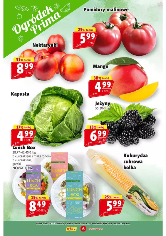 Prim Market - gazetka promocyjna Gazetka od czwartku 17.07 do środy 23.07 - strona 6