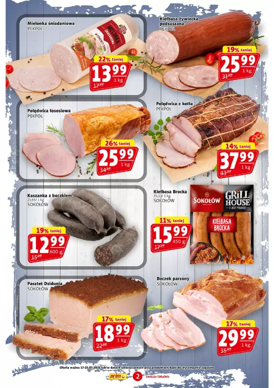 Prim Market - gazetka promocyjna Gazetka od czwartku 17.07 do środy 23.07 - strona 2