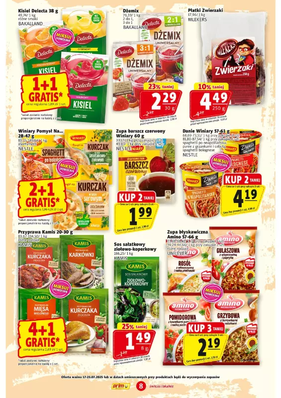 Prim Market - gazetka promocyjna Gazetka od czwartku 17.07 do środy 23.07 - strona 8