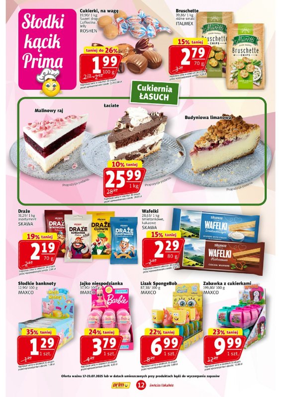 Prim Market - gazetka promocyjna Gazetka od czwartku 17.07 do środy 23.07 - strona 12