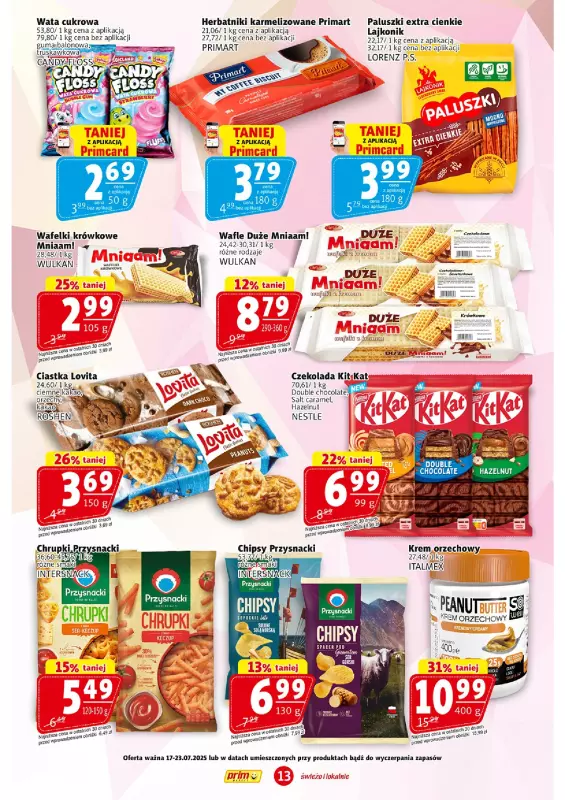 Prim Market - gazetka promocyjna Gazetka od czwartku 17.07 do środy 23.07 - strona 13