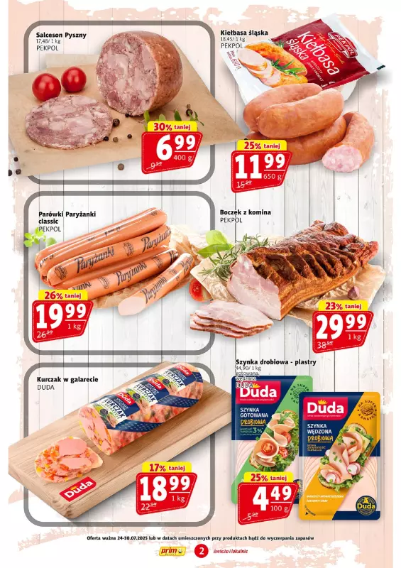 Prim Market - gazetka promocyjna Gazetka od czwartku 24.07 do środy 30.07 - strona 2