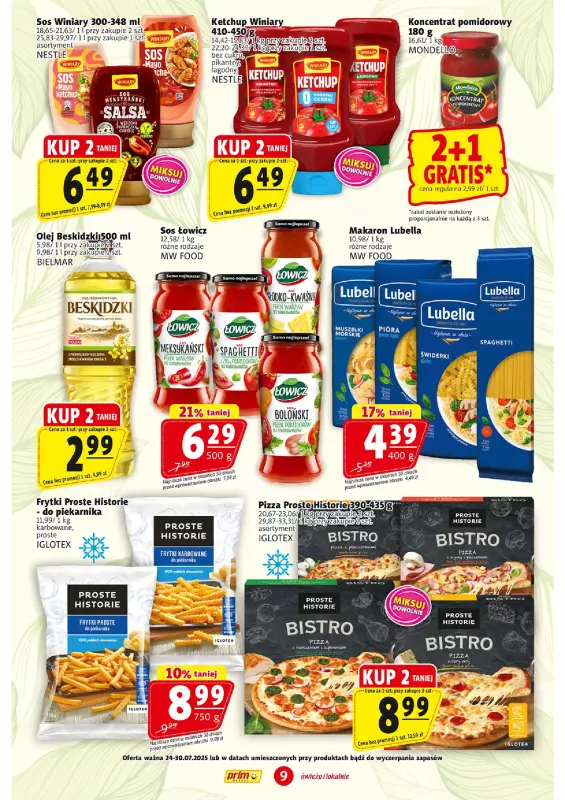 Prim Market - gazetka promocyjna Gazetka od czwartku 24.07 do środy 30.07 - strona 9