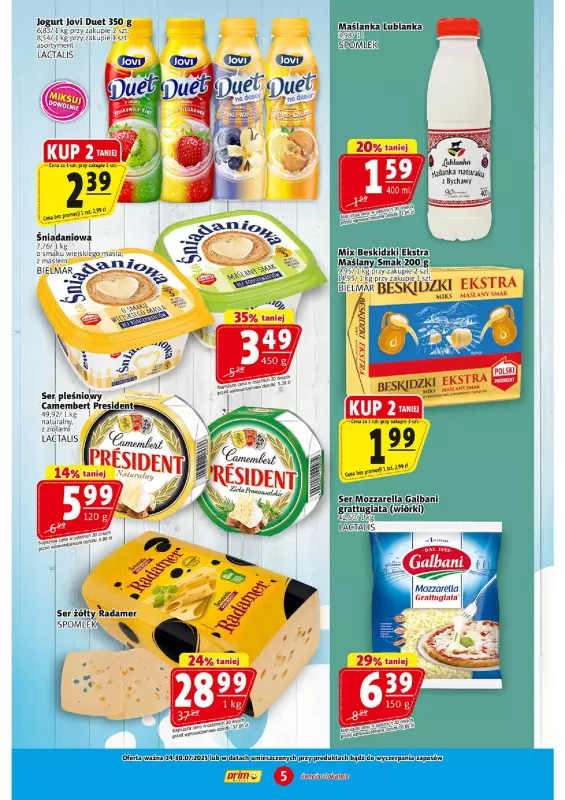 Prim Market - gazetka promocyjna Gazetka od czwartku 24.07 do środy 30.07 - strona 5