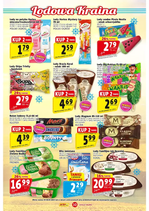 Prim Market - gazetka promocyjna Gazetka od czwartku 24.07 do środy 30.07 - strona 10
