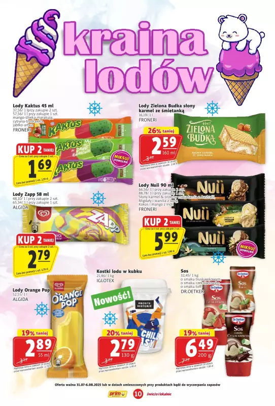 Prim Market - gazetka promocyjna Gazetka od czwartku 31.07 do środy 06.08 - strona 10