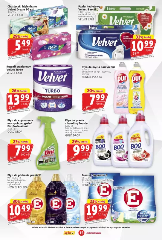 Prim Market - gazetka promocyjna Gazetka od czwartku 31.07 do środy 06.08 - strona 15