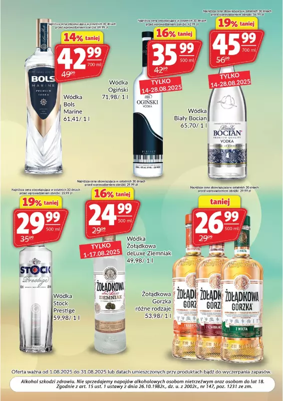 Prim Market - gazetka promocyjna Oferta alkoholowa od piątku 01.08 do niedzieli 31.08 - strona 5