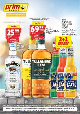 Prim Market - gazetka promocyjna Oferta alkoholowa od piątku 01.08 do niedzieli 31.08