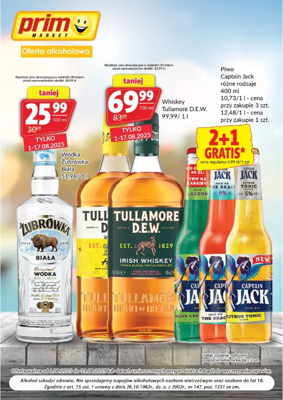 Prim Market - gazetka promocyjna Oferta alkoholowa  