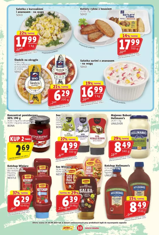 Prim Market - gazetka promocyjna Gazetka od czwartku 14.08 do środy 20.08 - strona 10