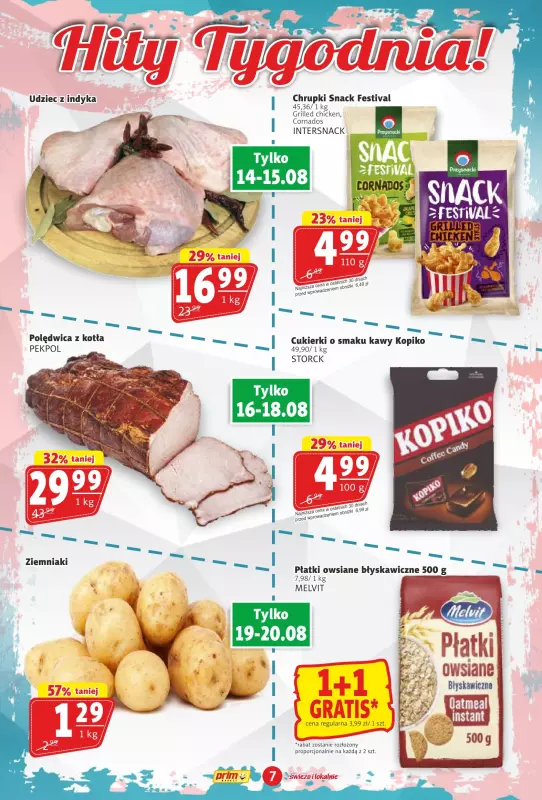 Prim Market - gazetka promocyjna Gazetka od czwartku 14.08 do środy 20.08 - strona 7