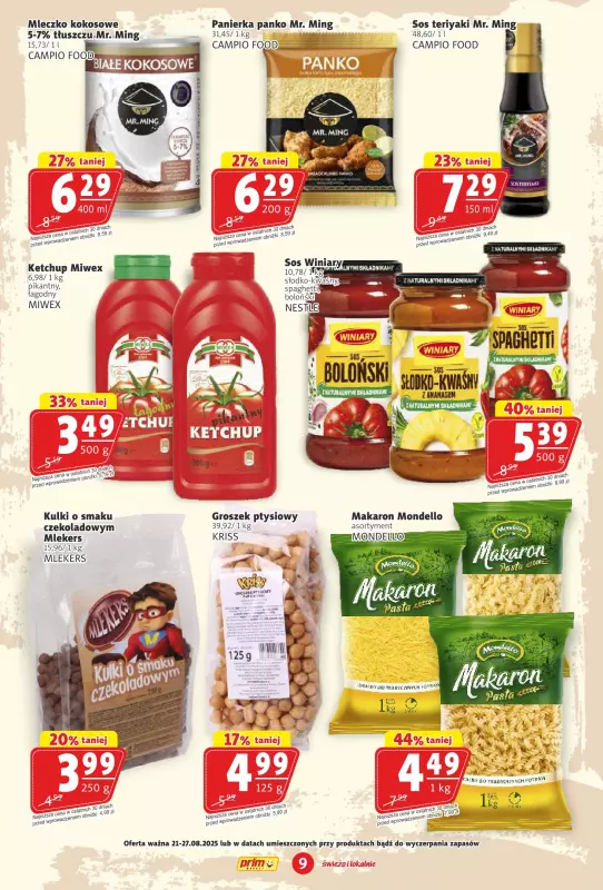 Prim Market - gazetka promocyjna Gazetka od czwartku 21.08 do środy 27.08 - strona 9