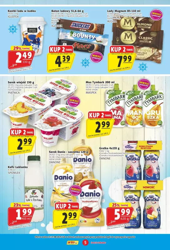 Prim Market - gazetka promocyjna Gazetka od czwartku 21.08 do środy 27.08 - strona 5
