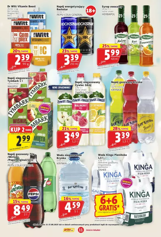 Prim Market - gazetka promocyjna Gazetka od czwartku 21.08 do środy 27.08 - strona 11
