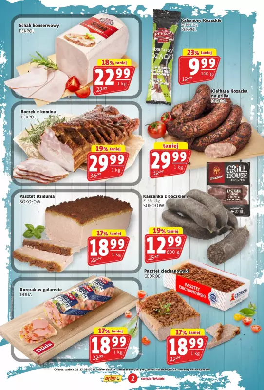 Prim Market - gazetka promocyjna Gazetka od czwartku 21.08 do środy 27.08 - strona 2