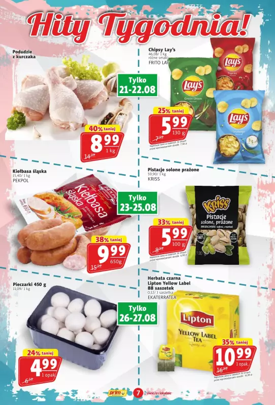 Prim Market - gazetka promocyjna Gazetka od czwartku 21.08 do środy 27.08 - strona 7
