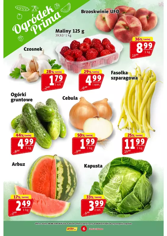Prim Market - gazetka promocyjna Gazetka od czwartku 28.08 do środy 03.09 - strona 6