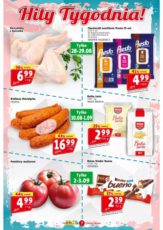 Prim Market - gazetka promocyjna Gazetka od czwartku 28.08 do środy 03.09 - strona 7