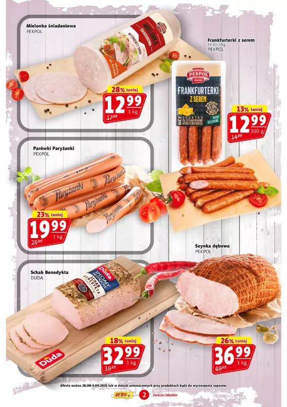 Prim Market - gazetka promocyjna Gazetka od czwartku 28.08 do środy 03.09 - strona 2