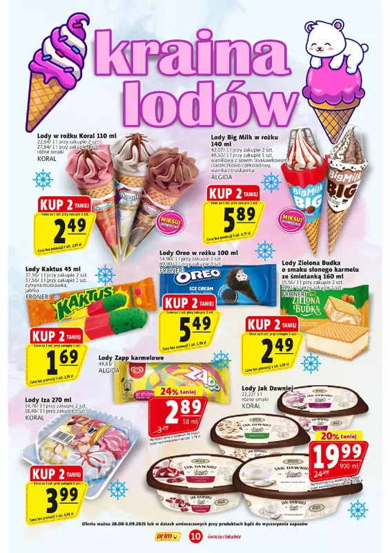 Prim Market - gazetka promocyjna Gazetka od czwartku 28.08 do środy 03.09 - strona 10