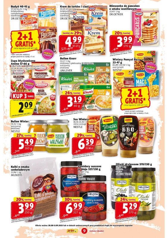 Prim Market - gazetka promocyjna Gazetka od czwartku 28.08 do środy 03.09 - strona 9