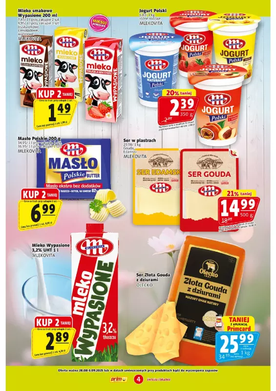 Prim Market - gazetka promocyjna Gazetka od czwartku 28.08 do środy 03.09 - strona 4