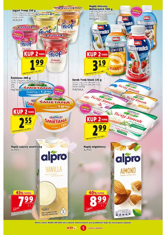 Prim Market - gazetka promocyjna Gazetka od czwartku 28.08 do środy 03.09 - strona 5